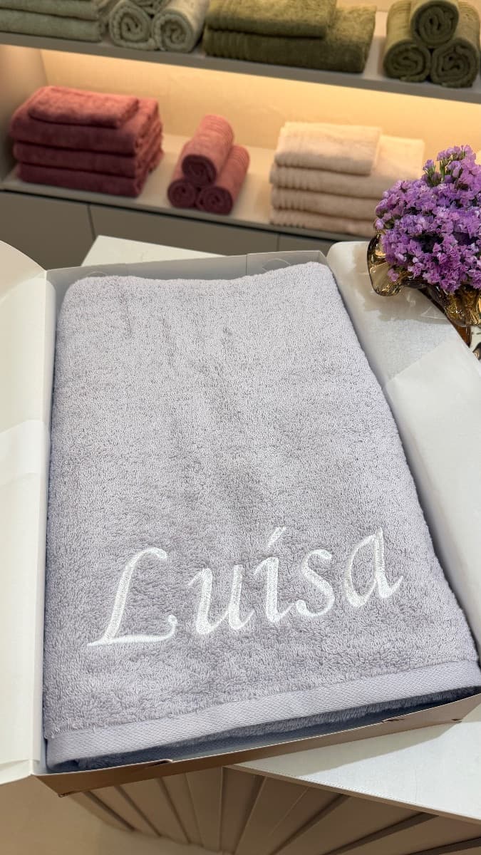 Toalha Banhão Trussardi Fontani - Lavands
