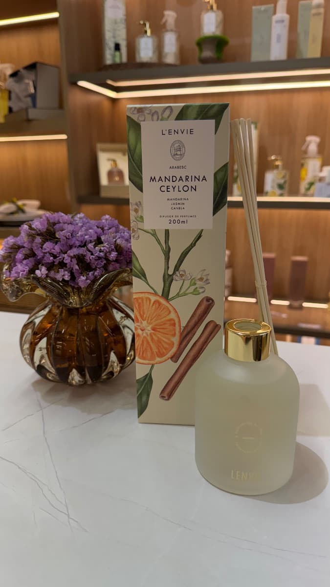 Difusor de Perfume - Mandarina Ceylon - 200ml - L’envie