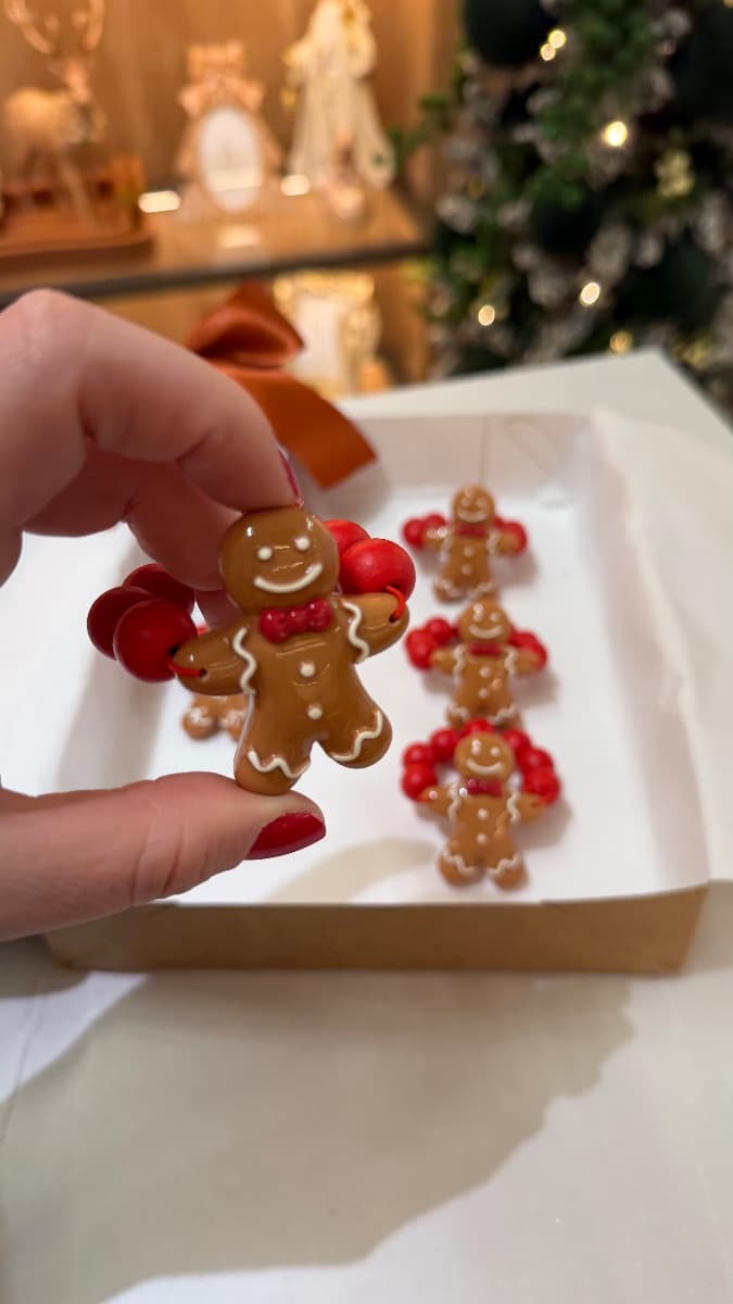 Porta-guardanapo Gingerbread Natalino