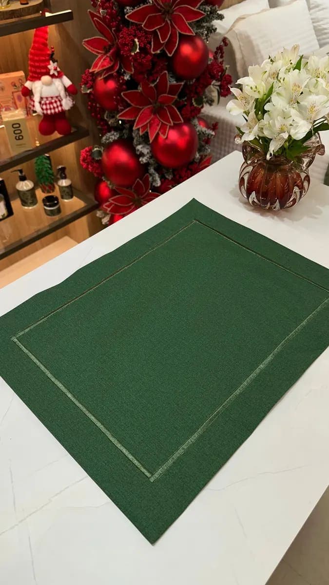 Lugar Americano Acquablock - Verde