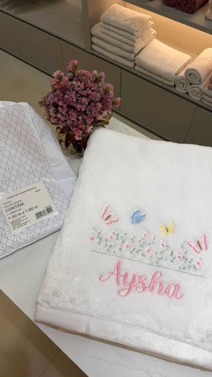 Cobertor Baby Trussardi Ultramacio - Branco