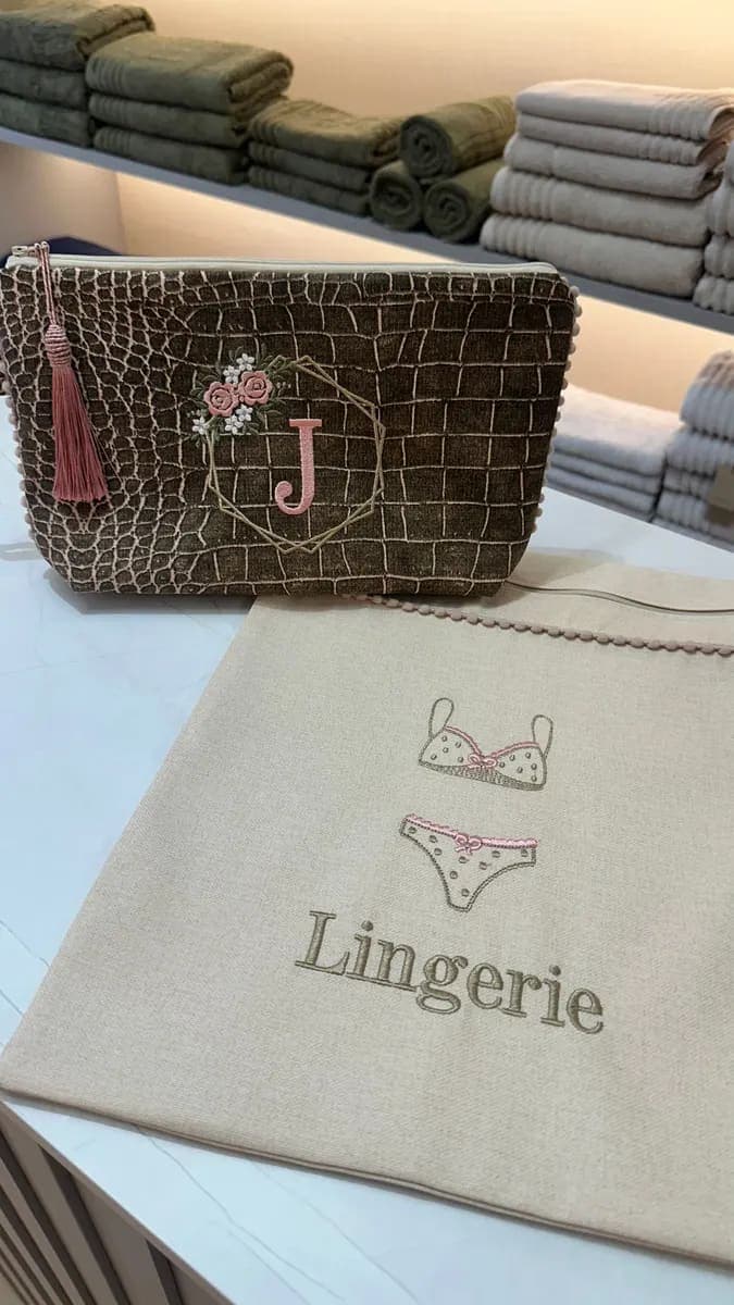 Necessaire e Porta Lingerie - Trancoso