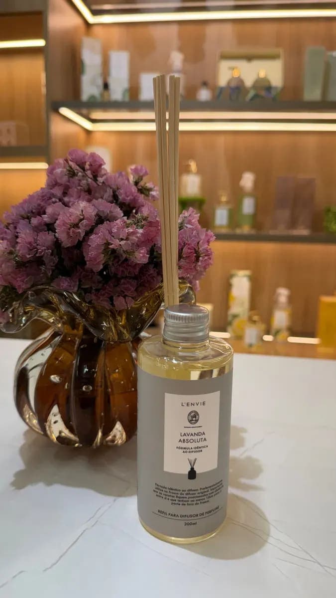 Refil Difusor de Perfume - Lavanda Absoluta - 200ml - L’envie