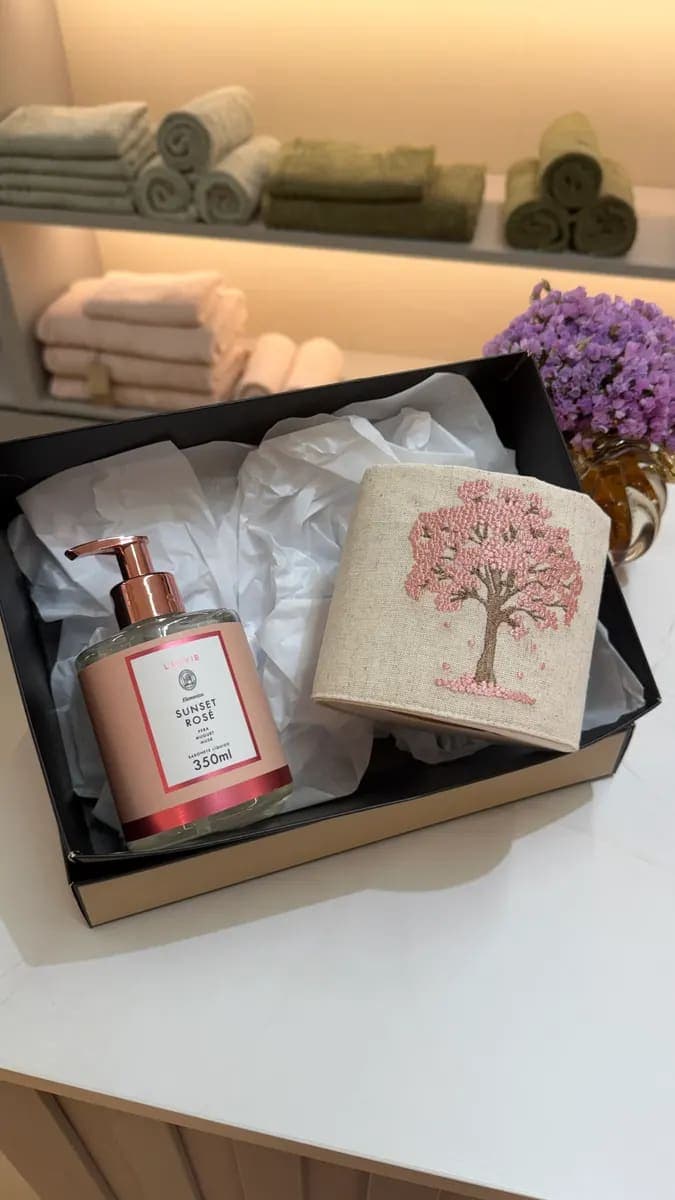 Kit Presente Ipê Rosê Lenvie