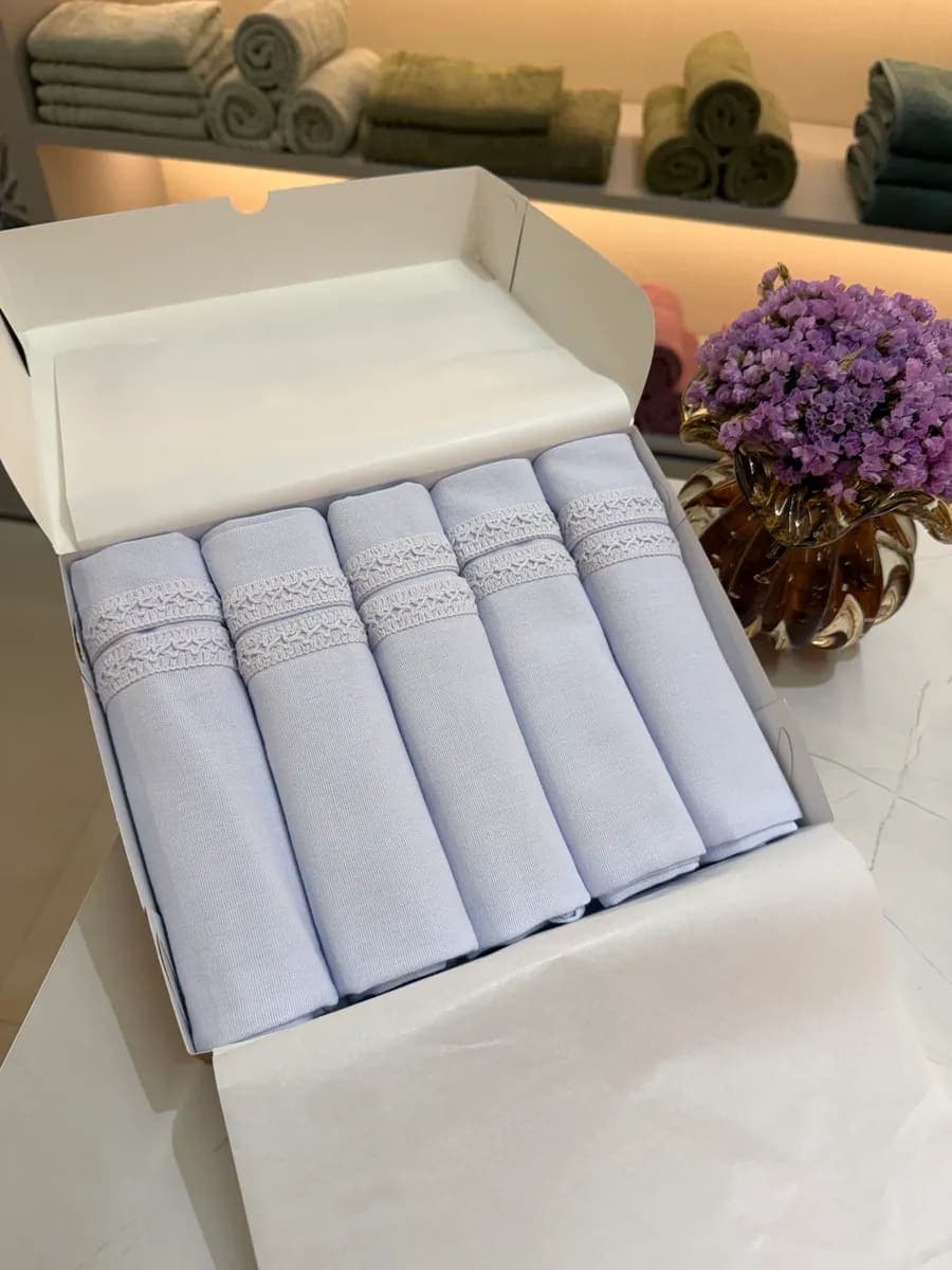Kit Presente 5 Panos de Prato Clássicos