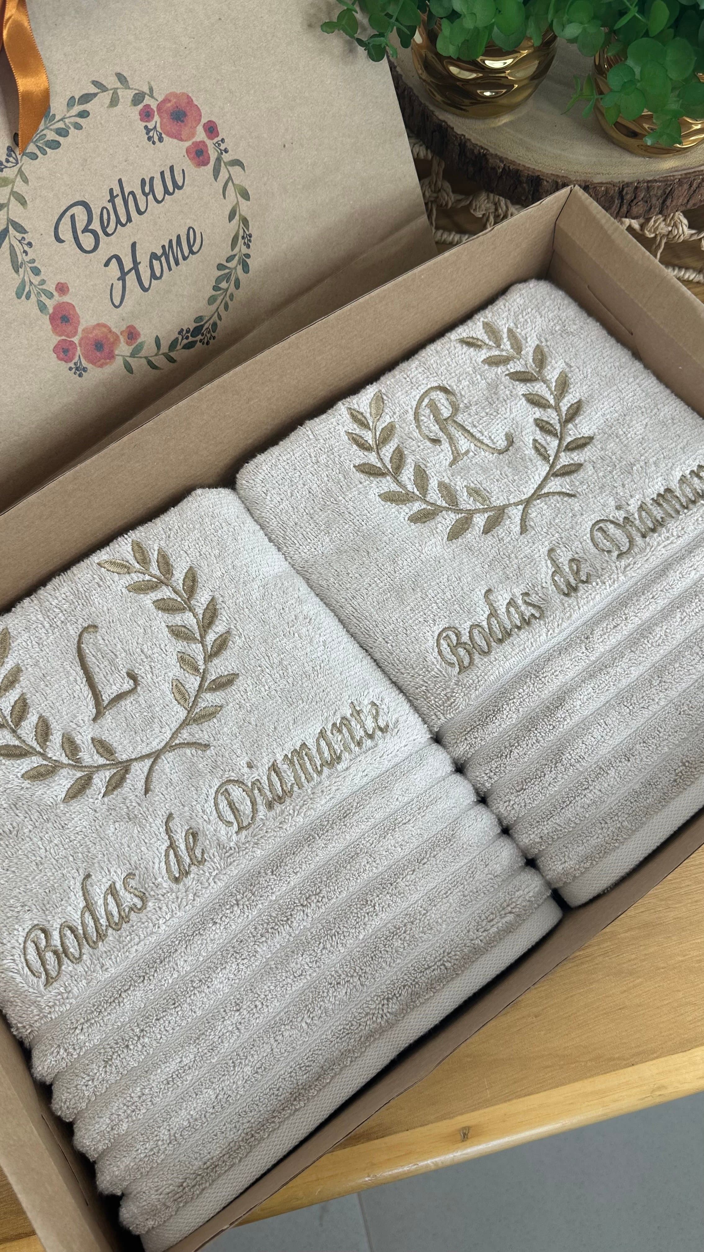 Jogo Toalhas Banho Bodas Diamante - Trussardi Imperiale