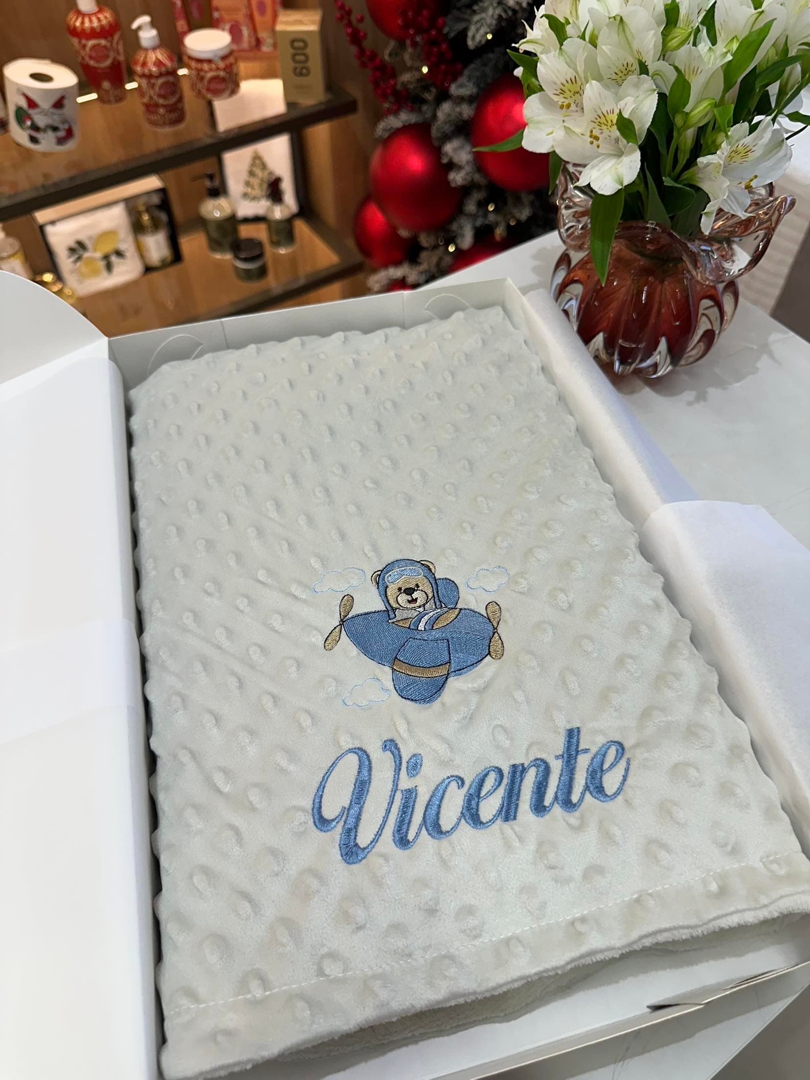 Cobertor Bebê Microfibra Dupla Face Personalizado — imagem 3