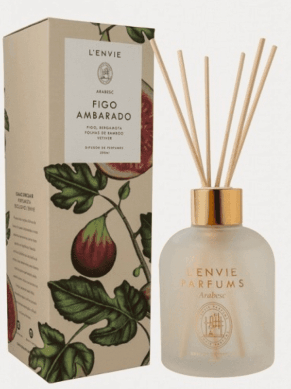 Difusor de Perfume - Figo Ambarado - 200ml