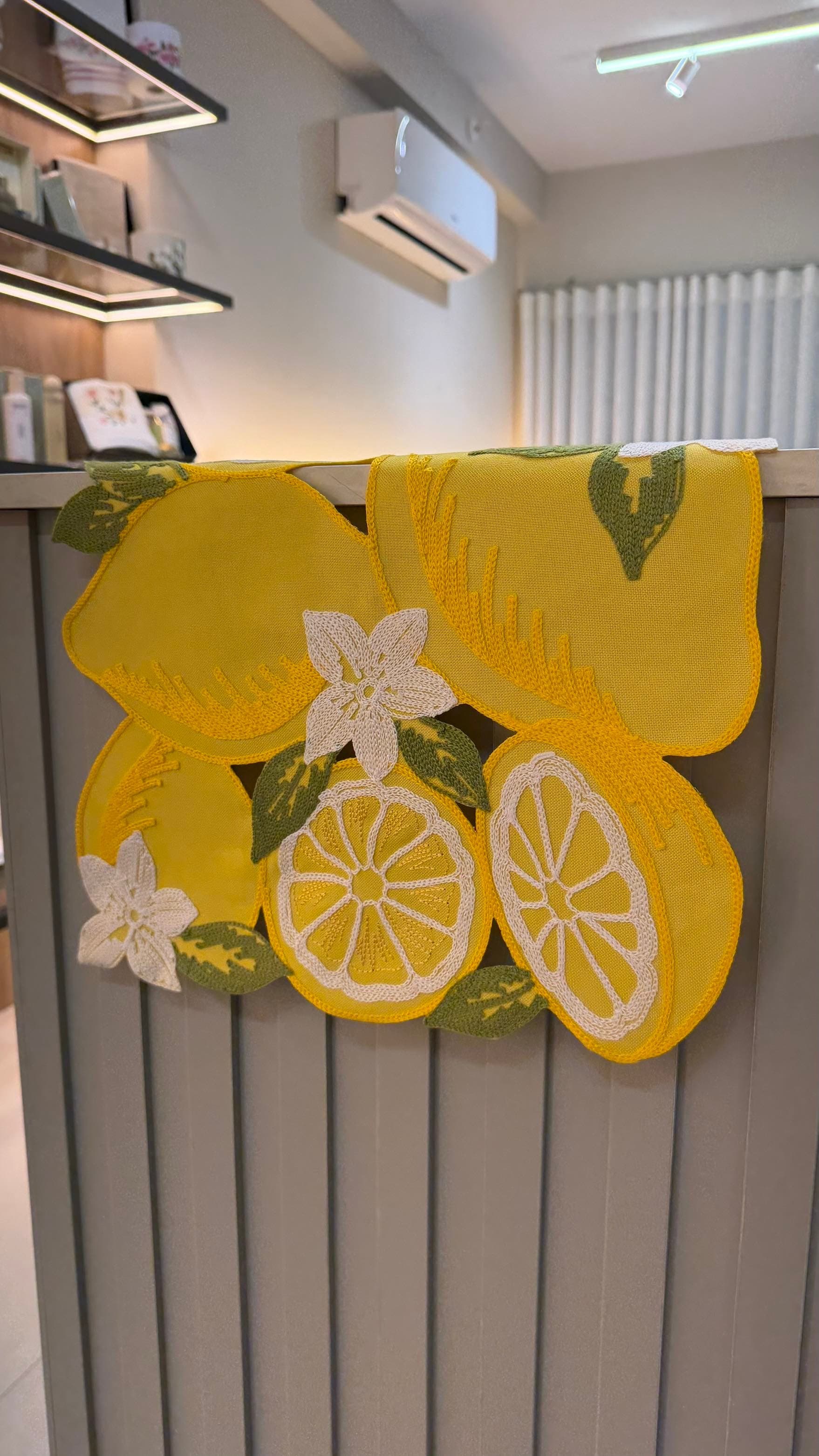 Trilho de Mesa Decorativo – Limões Sicilianos — imagem 3
