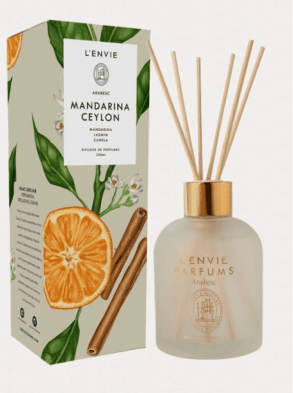 Difusor de Perfume - Mandarina Ceylon - 200ml - L’envie
