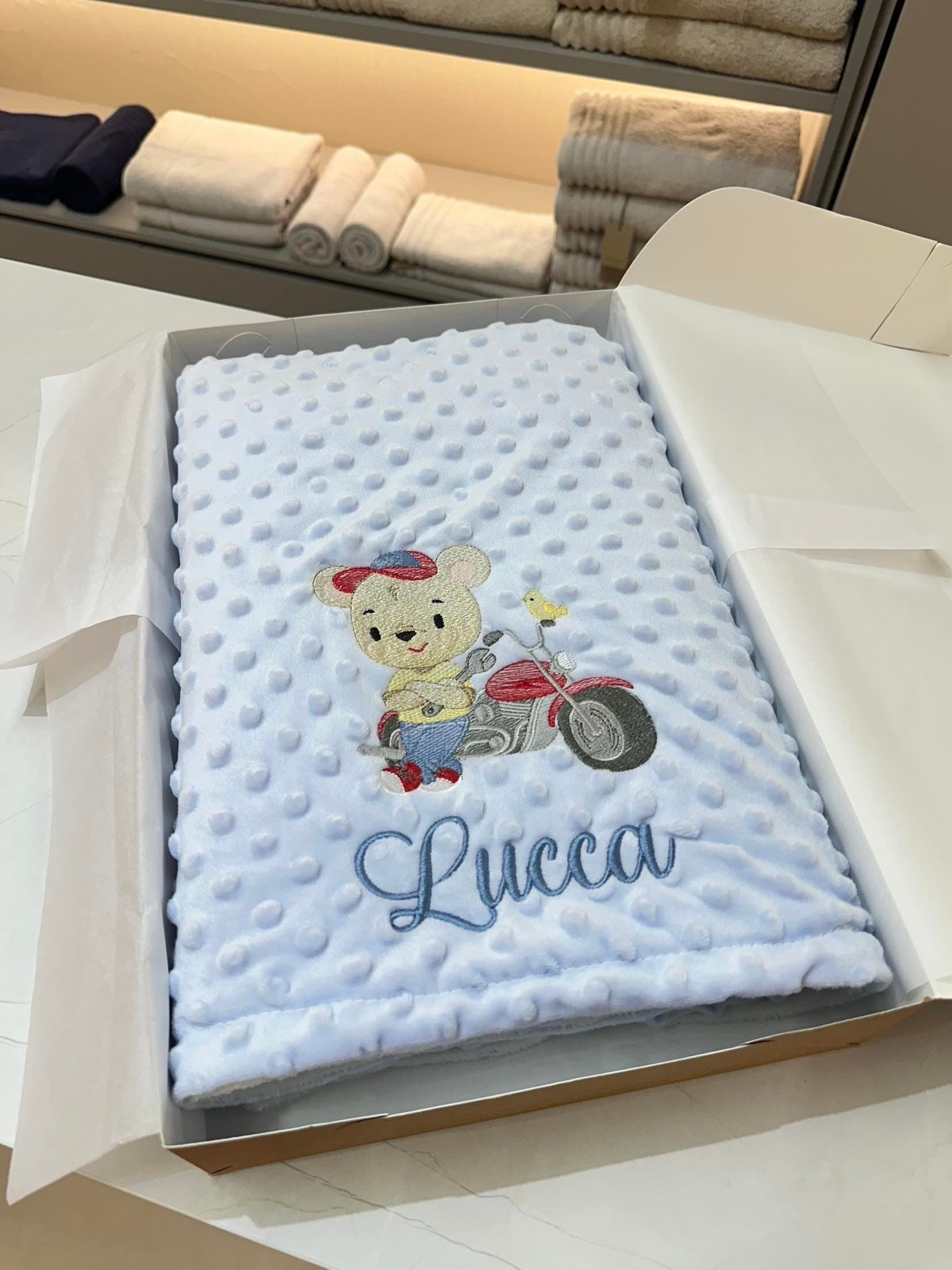 Cobertor Bebê Microfibra Dupla Face Personalizado — imagem 2