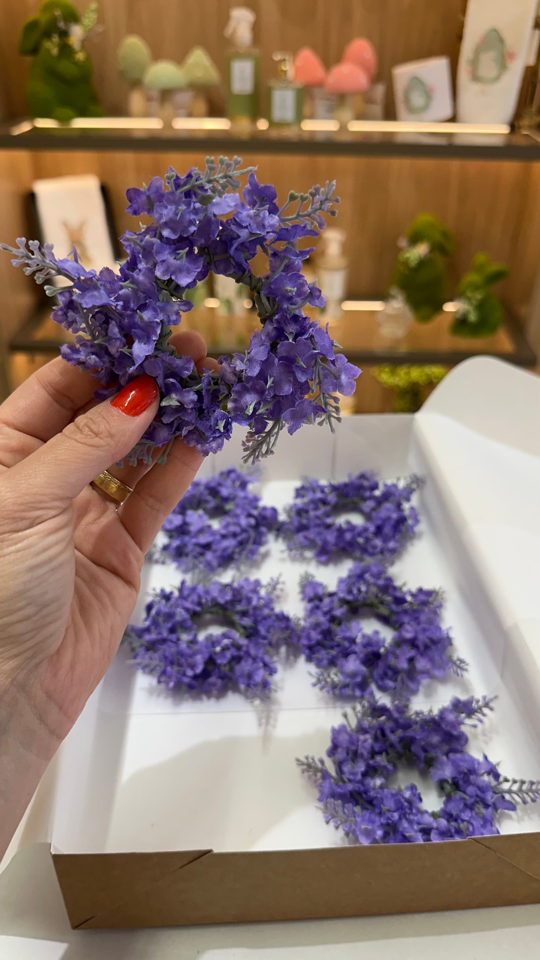 Porta Guardanapo - Guirlanda Lavanda — imagem 3