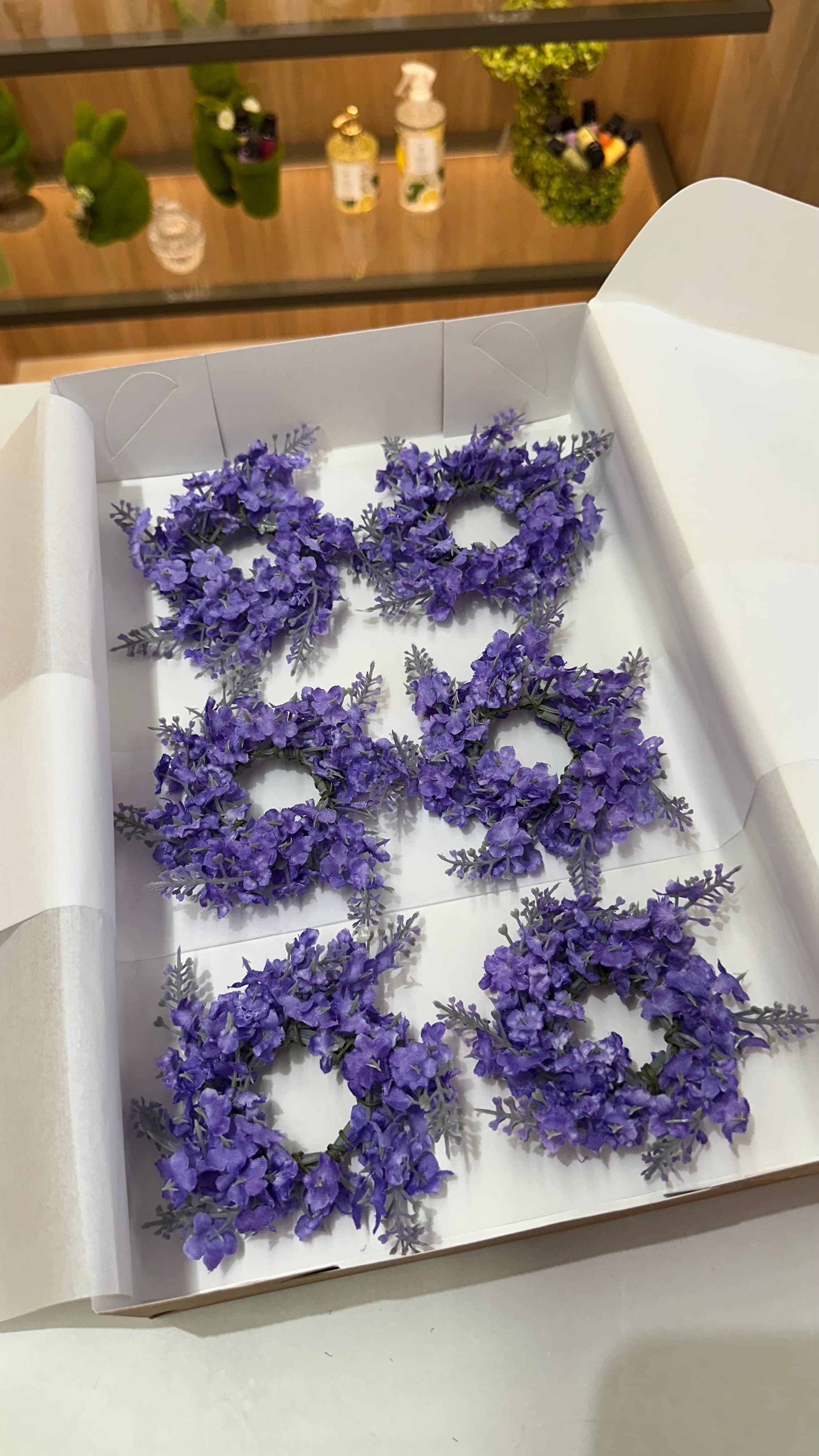 Porta Guardanapo - Guirlanda Lavanda — imagem 4