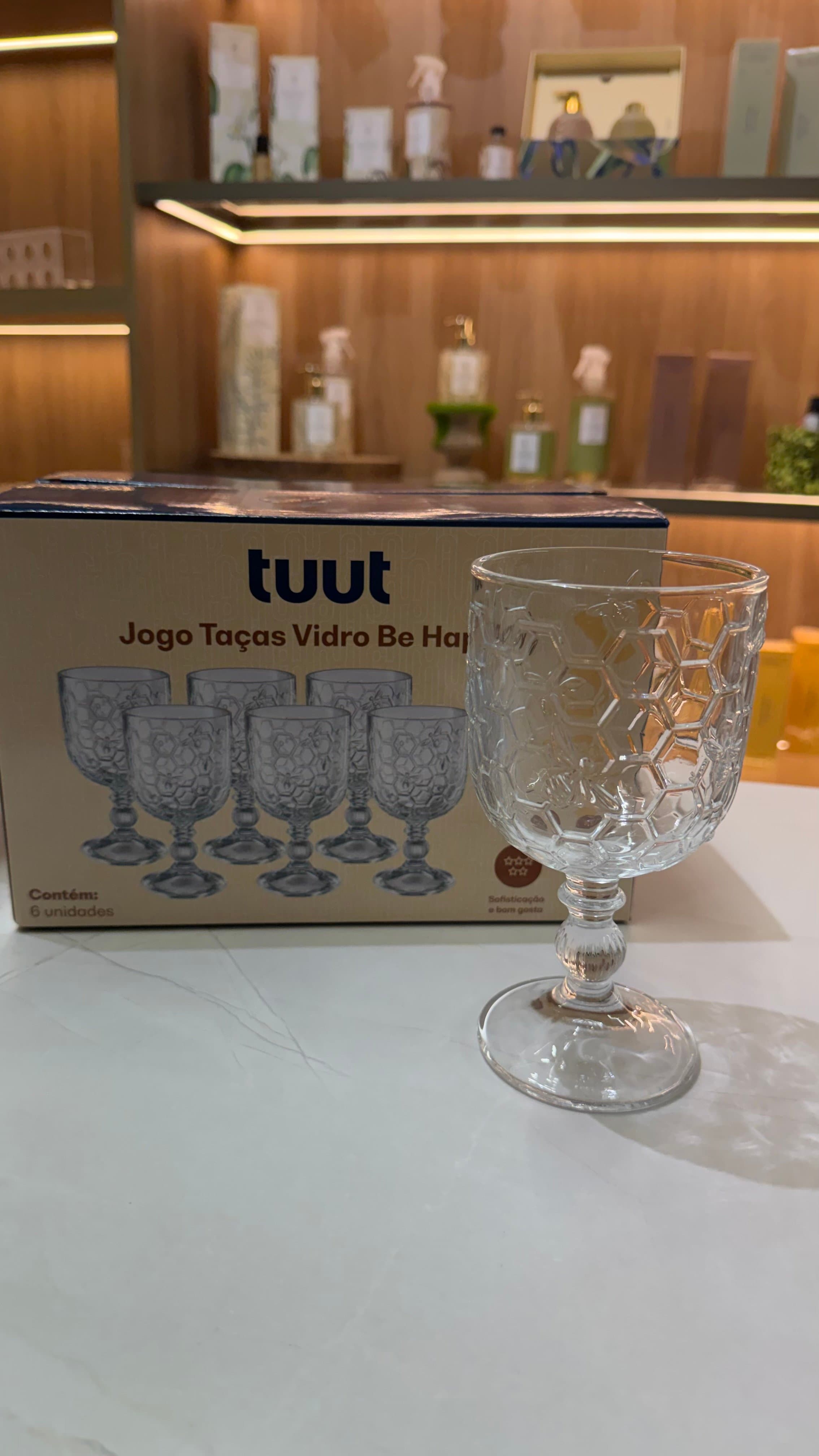 Jogo 6 Taças Bee Happy - 360ml — imagem 2