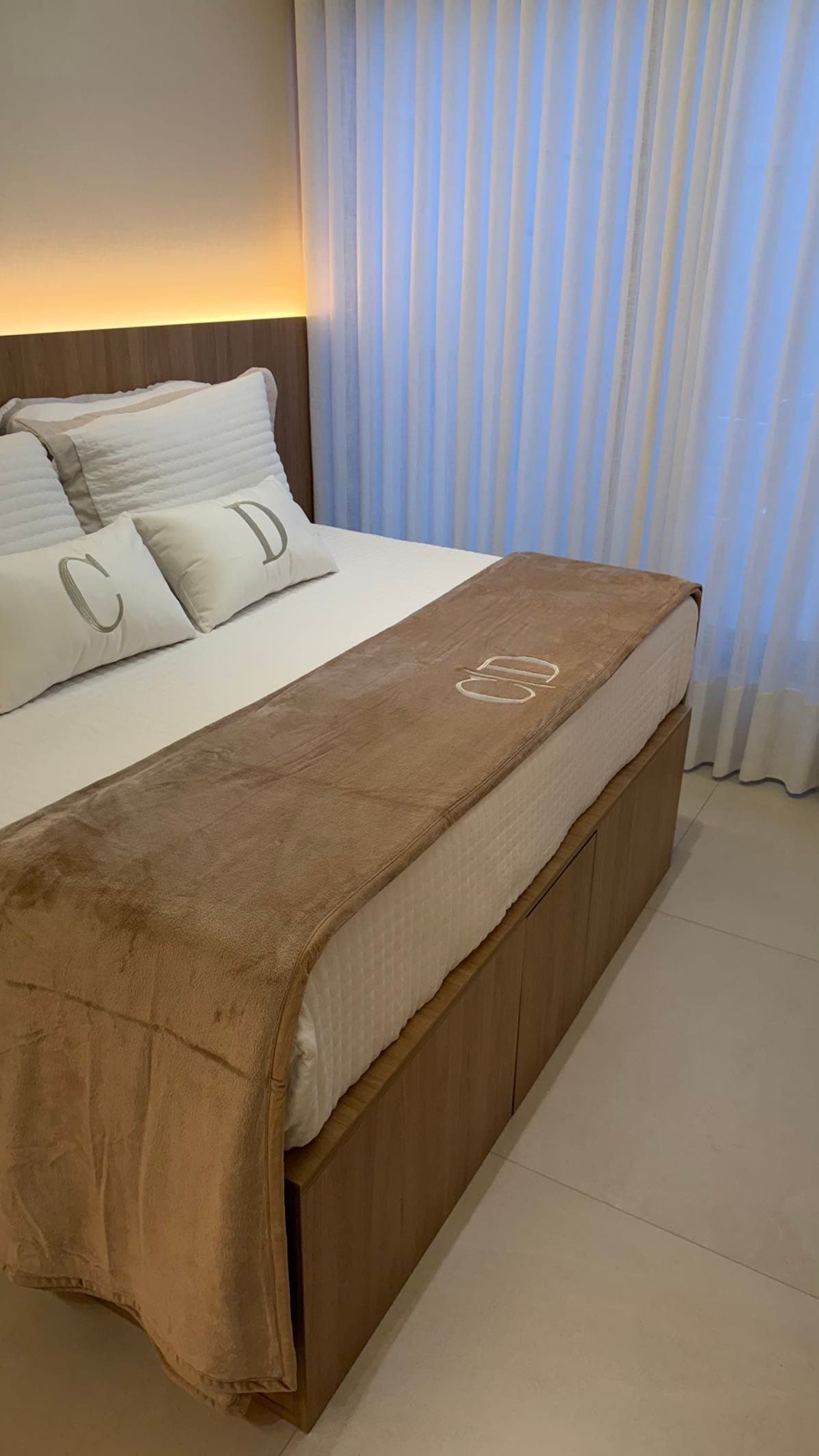 Cobertor King Peluciado Belmond Taupe