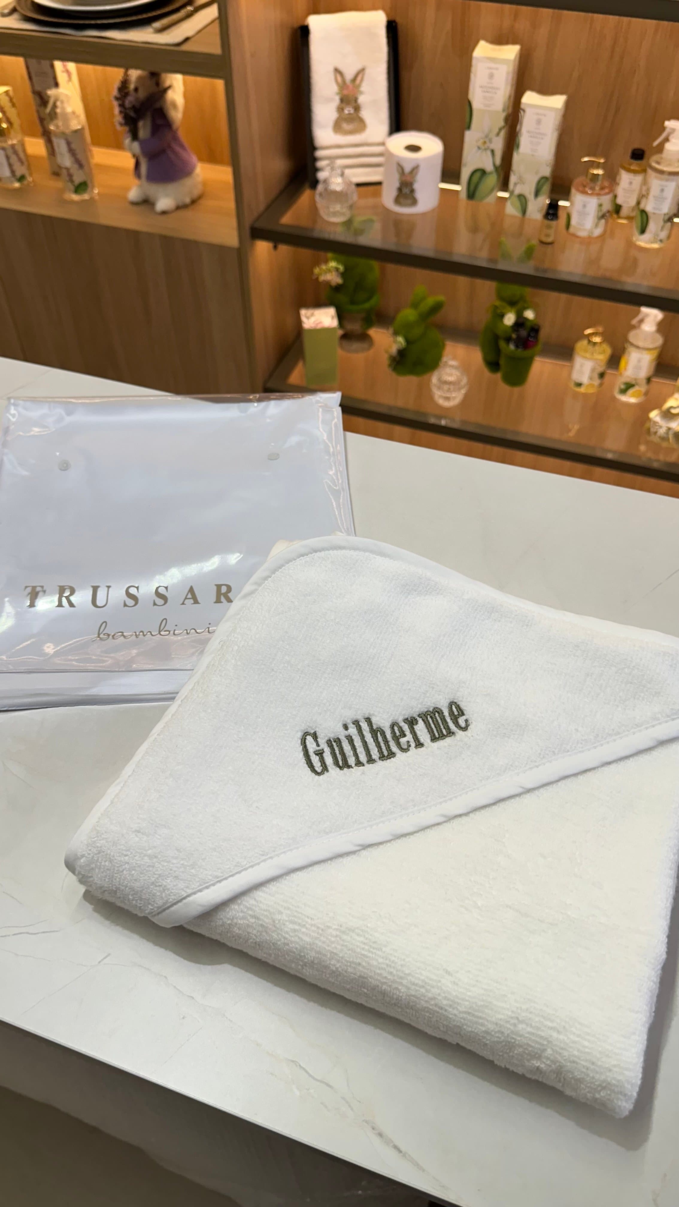 T. Banho Com Capuz - Trussardi Bambini — imagem 2