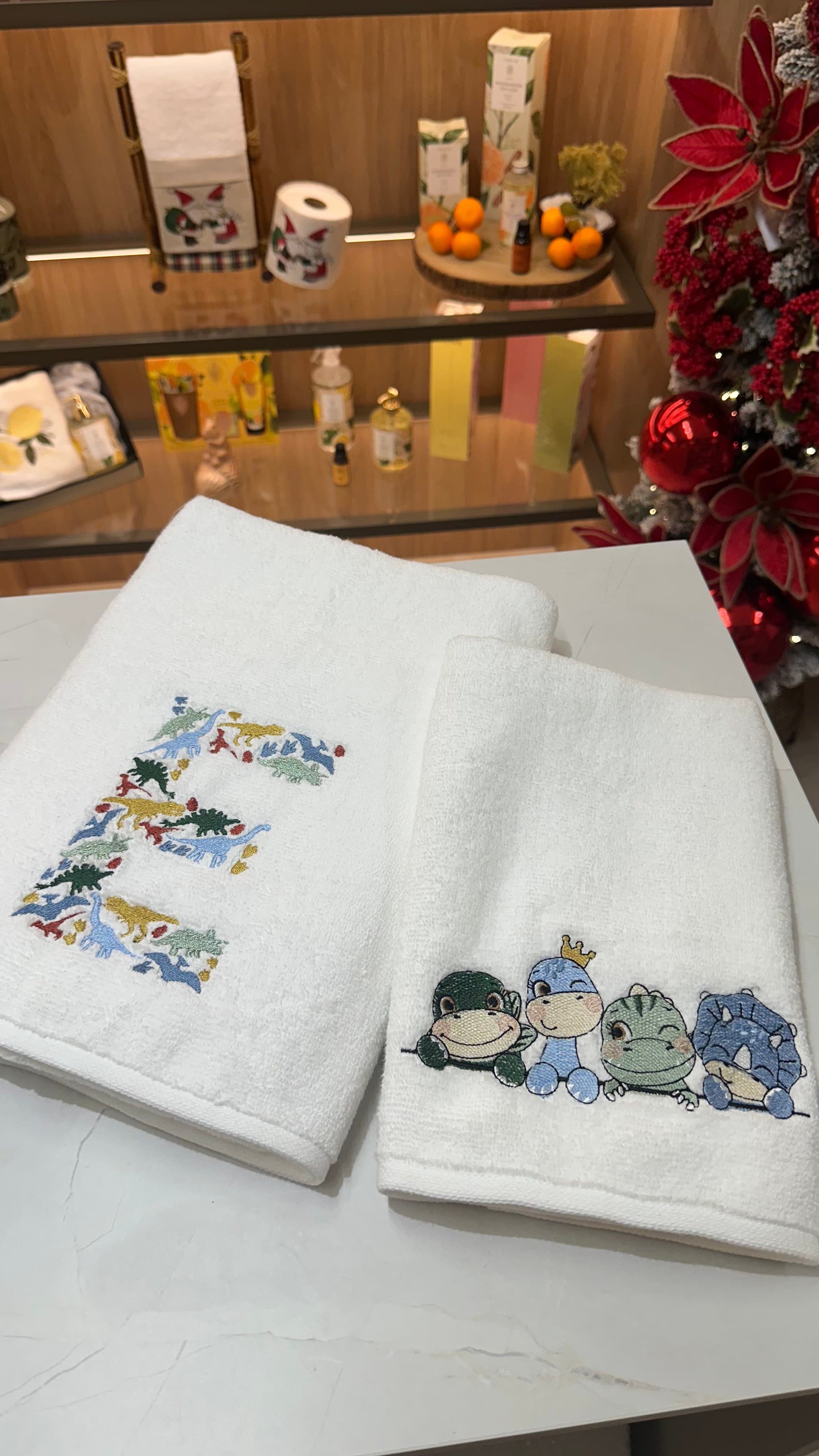 Jogo Toalha de Banho e Rosto - Trussardi Sartoria