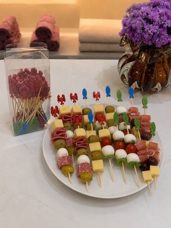 Palito para Aperitivo Bambu Marine 12cm – 50 Peças — imagem 2